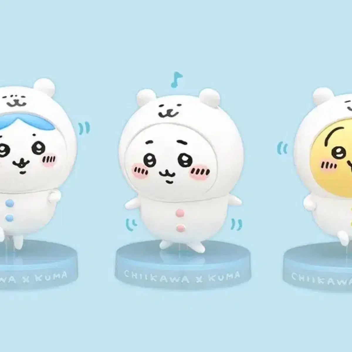 치이카와 농담곰 콜라보 나가노 피규어